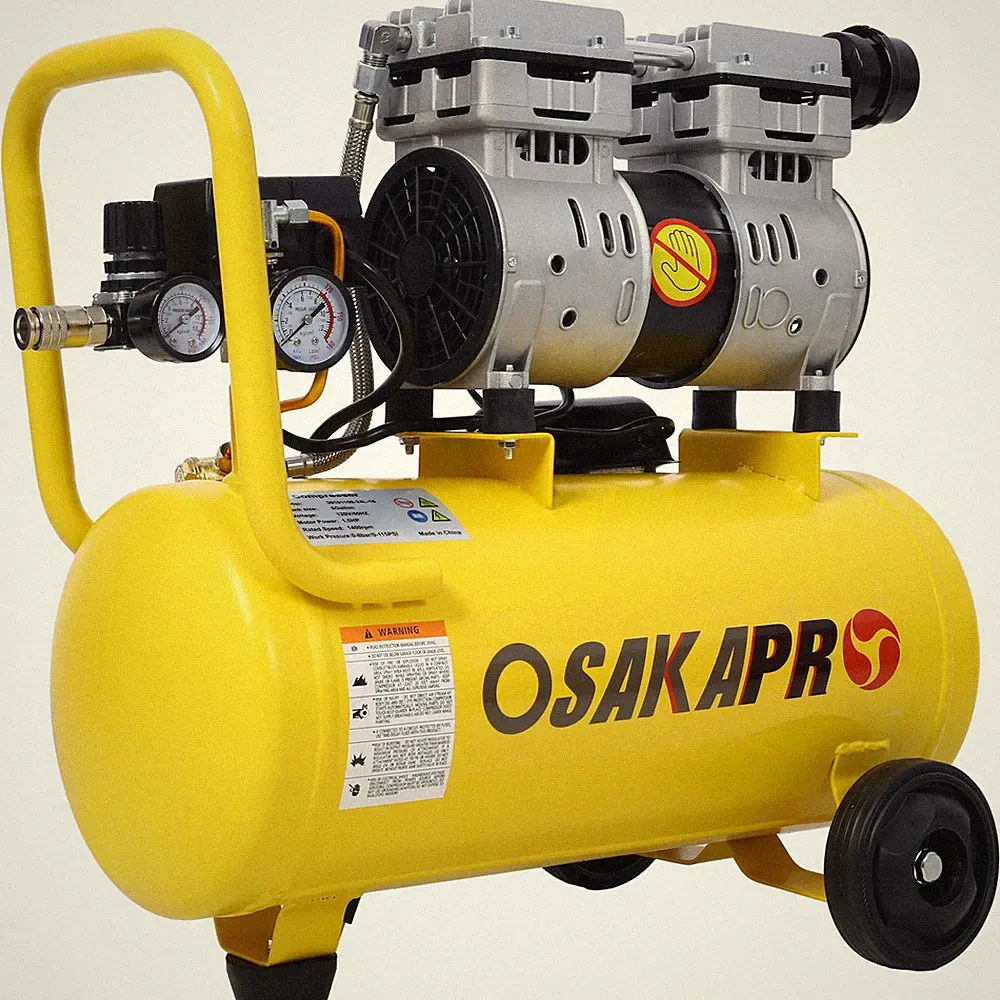 1.5HP Silent Oil-Free Air Compressor 8 Gallon,Oil-Free,Electric Shop Air Compres