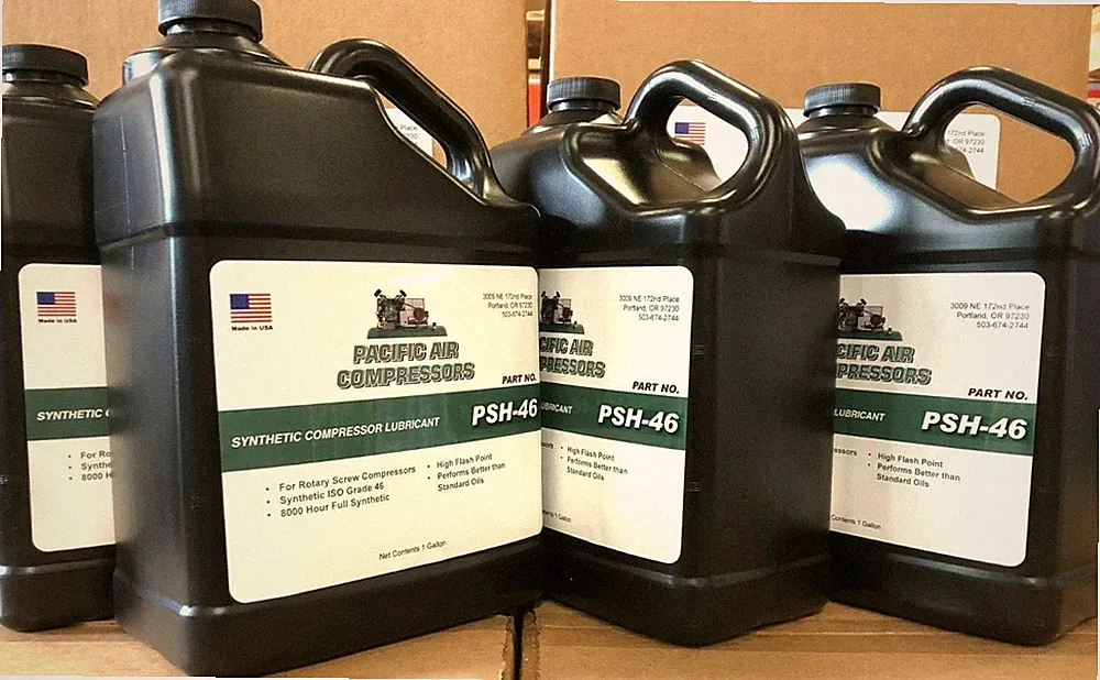 4 Gallons Synthetic Rotary Screw Air Compressor Oil Lubricant 8000 Hour