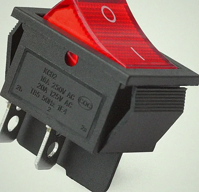 Metal Toggle Switch for Kobalt 8 Gal Air Compressors - 2-Position Design